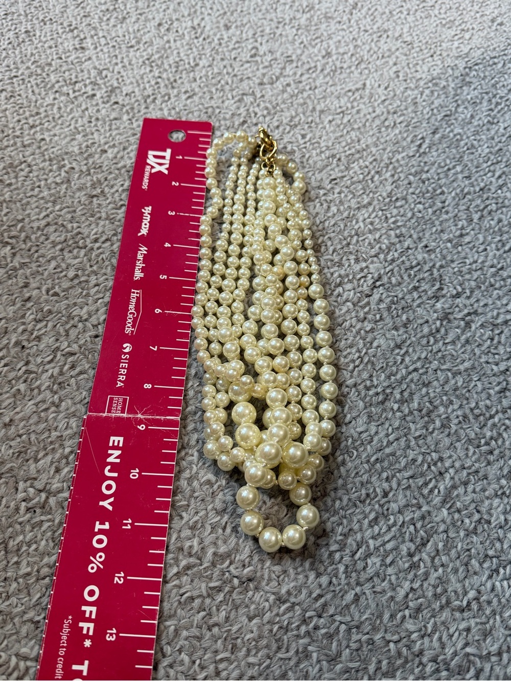 J. Crew Cream Pearl Layered Necklace - Picture 8 of 8